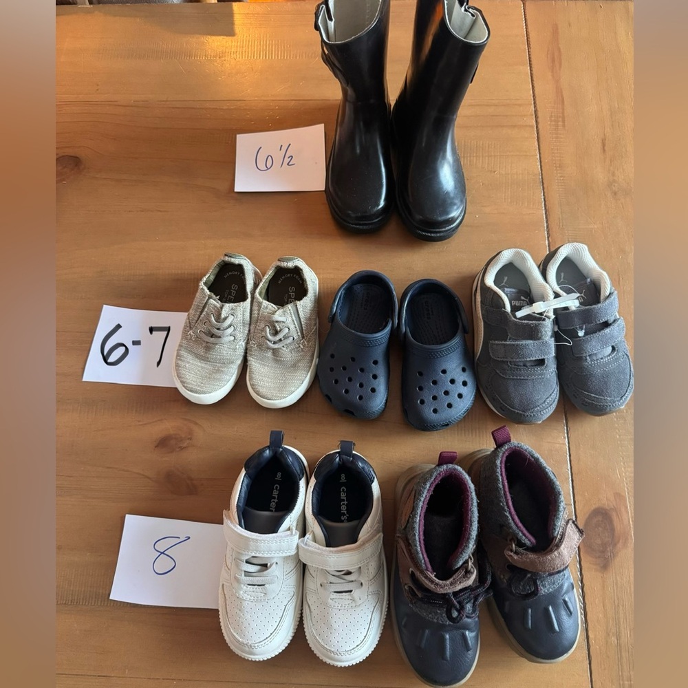 Kids Shoes Bundle Sizes 6-8